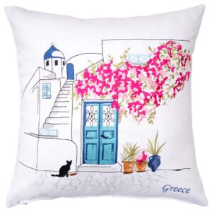 1342.16.01.1	43Χ43 ΜΑΞΙΛΑΡΙ ΒΟΥΚΑΜΒΙΛΙΑ ΣΑΝΤΟΡΙΝΗ (ΑΣΠΡΟ)