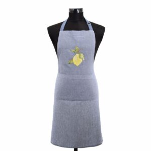 8371.0013.2347 60X90 ΠΟΔΙΑ 100%ΒΑΜΒΑΚΙ ΜΠΛΕ (ΛΕΜΟΝΙ)